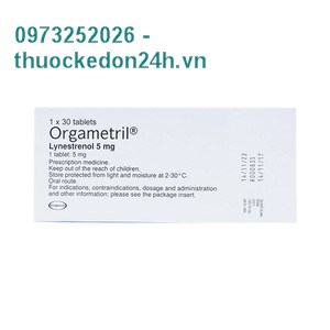 Orgametril 5mg - Thuốc điều kinh 