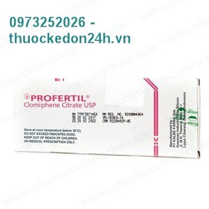 Profertil 50mg - Thuốc hỗ trợ sinh sản 