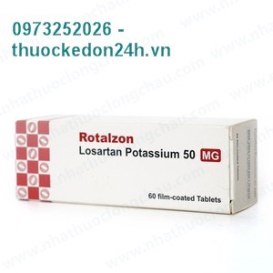 Thuốc Rotalzon 50mg - Điều trị tăng huyết áp 