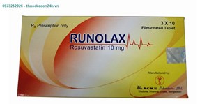 Thuốc RUNOLAX 10mg - Điều trị các bệnh tim mạch 
