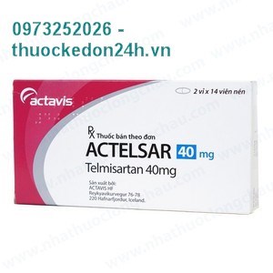 Thuốc Actelsar 40mg - Điều trị tăng huyết áp 