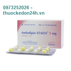 Thuốc Amlodipin STADA® 5mg - Điều trị tăng huyết áp 