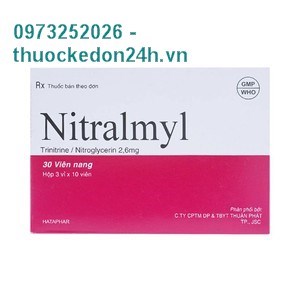 Thuốc Nitralmyl - Điều trị suy tim và đau thắt ngực 