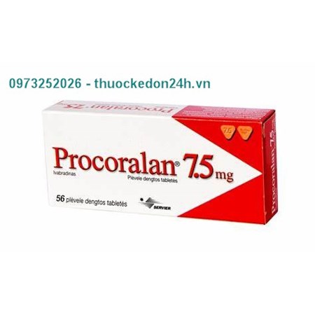 Thuốc Procoralan 7,5mg - Điều trị đau thắt ngực 