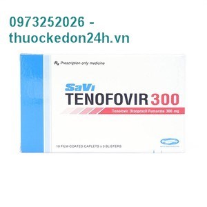 Savi Tenofovir 300 - Điều Trị Virut Siêu Vi B Hiệu Qủa