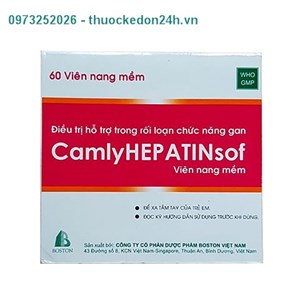 CamlyHepatinSof - Điều trị Rối Loạn Chức Năng Gan