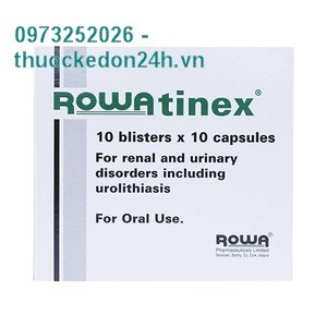 Thuốc Rowatinex - Điều Trị Sỏi Niệu, Sỏi Thận