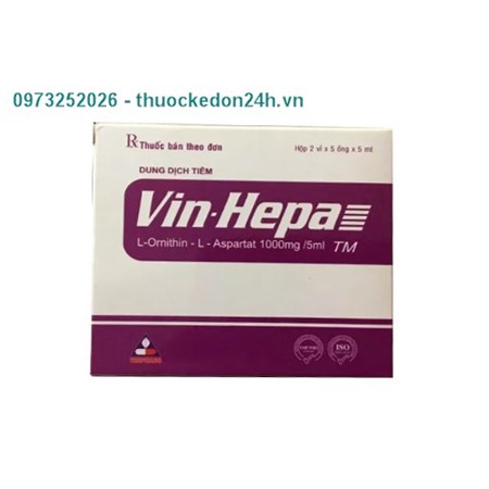 Thuốc Vin-Hepa 1000mg/5ml - Điều trị hôn mê gan 