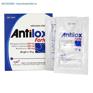 Thuốc Antilox forte -  Điều trị Viêm dạ dày cấp tính