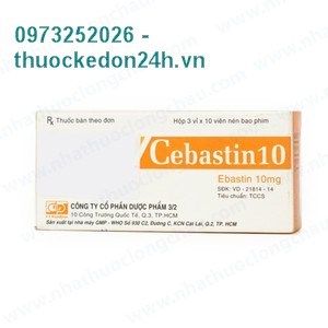 Cebastin 10 - Điều Trị Viêm Mũi Dị Ứng
