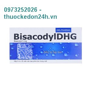 Thuốc Bisacodyl DHG - Điều trị táo bón