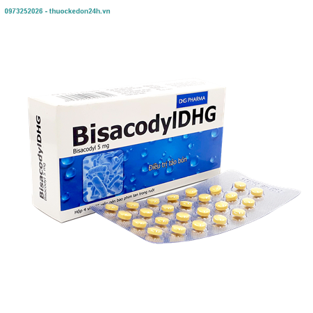 Thuốc Bisacodyl DHG - Điều trị táo bón