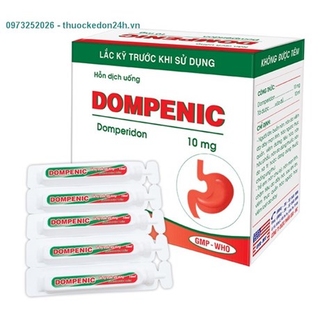 Thuốc Dompenic 10mg – Hỗn dịch Uống