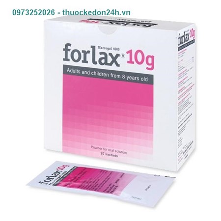 Thuốc Forlax 10g – Điều trị táo bón
