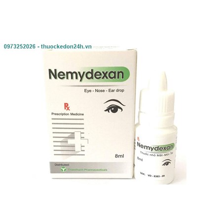 Nemydexan - Thuốc Nhỏ Mắt - Mũi - Tai