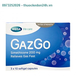 Thuốc Gazgo 200mg - Điều trị Tích tụ hơi ở đường tiêu hóa