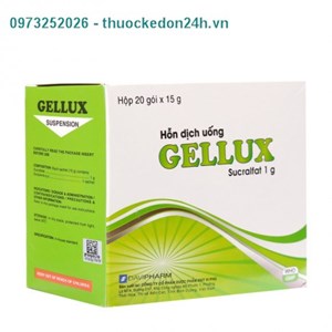 Thuốc Gellux 1g – Hỗn dịch uống
