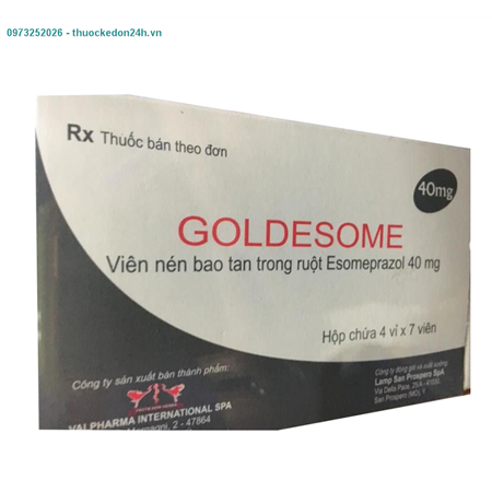 Thuốc Goldesome 40mg - Điều trị Loét dạ dày – tá tràng lành tính.