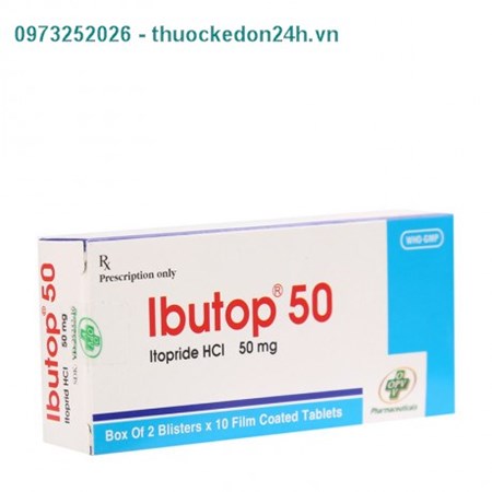  Thuốc Ibutop 50mg - Điều trị dạ dày-ruột  viêm dạ dày mãn 