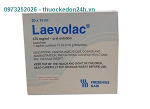 Thuốc Laevolac - Điều trị táo bón