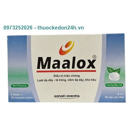 Thuốc Maalox – Viên nén nhai
