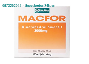 Thuốc Macfor 3000mg – Hỗn dịch Uống