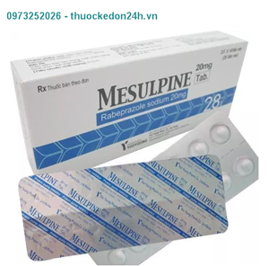 Thuốc Mesulpine 20mg loét dạ dày tá tràng