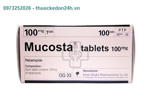  Thuốc Mucosta tablet 100mg