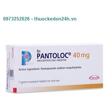Thuốc Pantoloc 40mg - Điều trị loét tá tràng