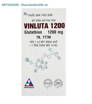 Thuốc Vinluta 1200 - Hỗ trợ làm giảm độc tính trên thần kinh do xạ trị 
