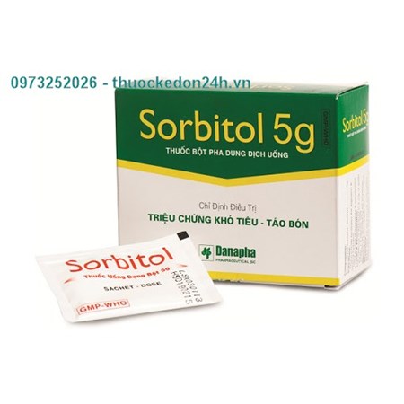  Sorbitol 5g  - Điều trị táo bón