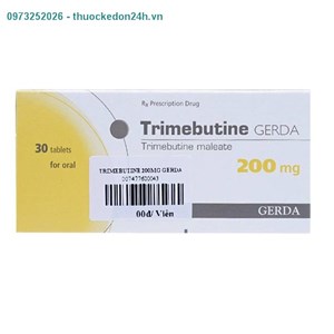 Trimebutine Gerda 200mg- Giảm Co Tắt Đường Tiêu Hóa
