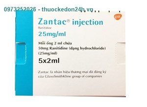 Thuốc Zantac injection – Chống viêm loét dạ dày