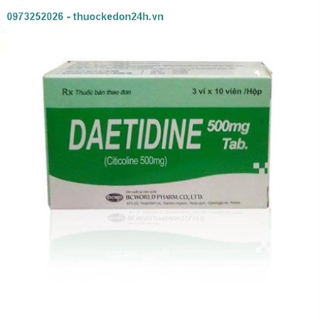 Thuốc Daetidine 500mg