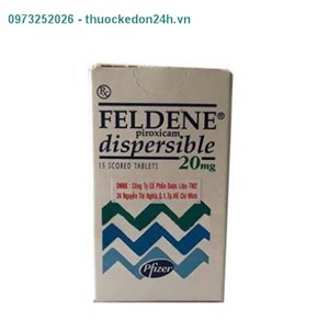  Feldene dispersible 20mg-Điều Trị Viêm Khớp