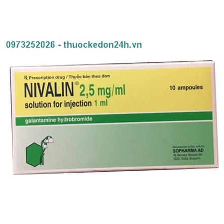 Thuốc Nivalin 2,5mg/ml – Thuốc Tiêm