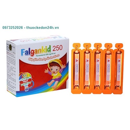  Thuốc Falgankid 250 – Giảm đau, Hạ sốt