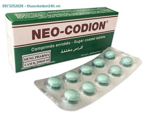 Thuốc Neo-codion – Giảm ho