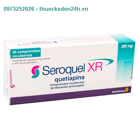 Thuốc Seroquel XR 300mg