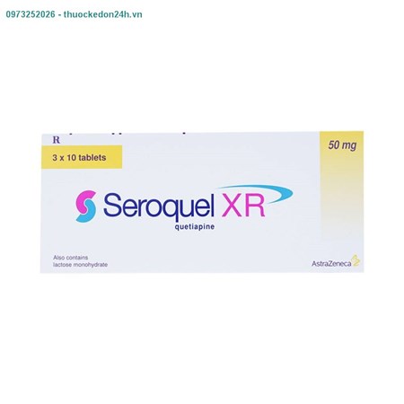 Thuốc Seroquel Xr 50mg