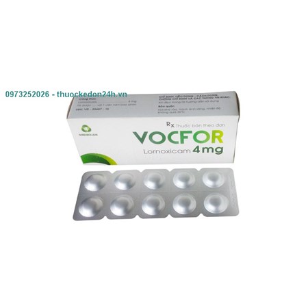 Thuốc Vocfor 4mg