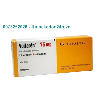 Thuốc Voltaren 75mg – điều trị viêm khớp mạn tính, dạng thấp