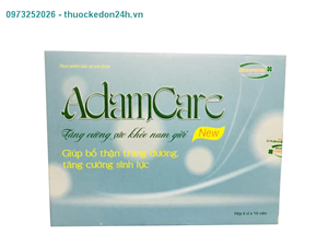  Adamcare New – Tăng cường sức khỏe nam giới