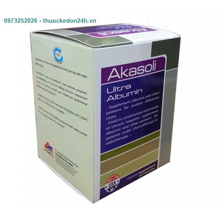 Akasoli Ultra Albumin – Bảo vệ sức khỏe