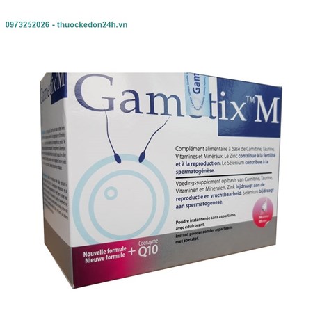 Gametix M – Thực phẩm bảo vệ sức khỏe