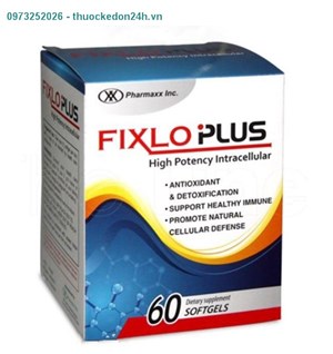 Fixlo Plus –Chống Oxy Hóa, Làm Đẹp Da