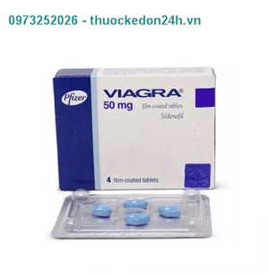 Thuốc Viagra 50mg – Điều trị loạn cương dương