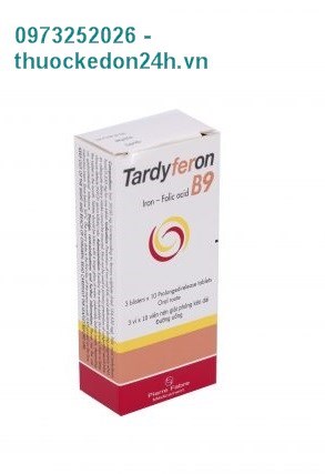 Thuốc Tardyferon B9 – Bổ sung sắt và acid folic