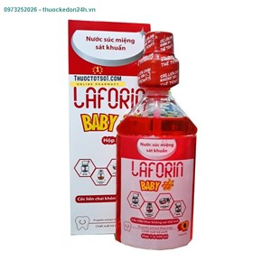 Laforin Baby - Nước súc miệng sát khuẩn cho trẻ em