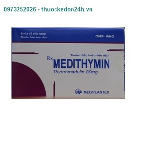 MEDITHYMIN 80mg- Tăng Cường Miễn Dịch